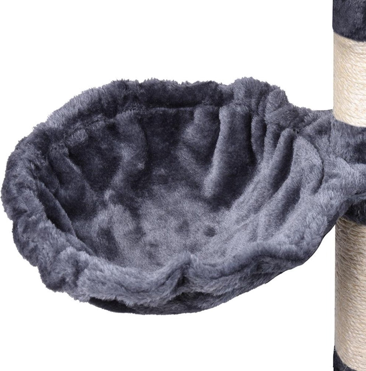 Merkloos MC Star Krabpaal Voor Grote Katten Cat Tree - 55 X 40 X 120 Cm - Grijs
