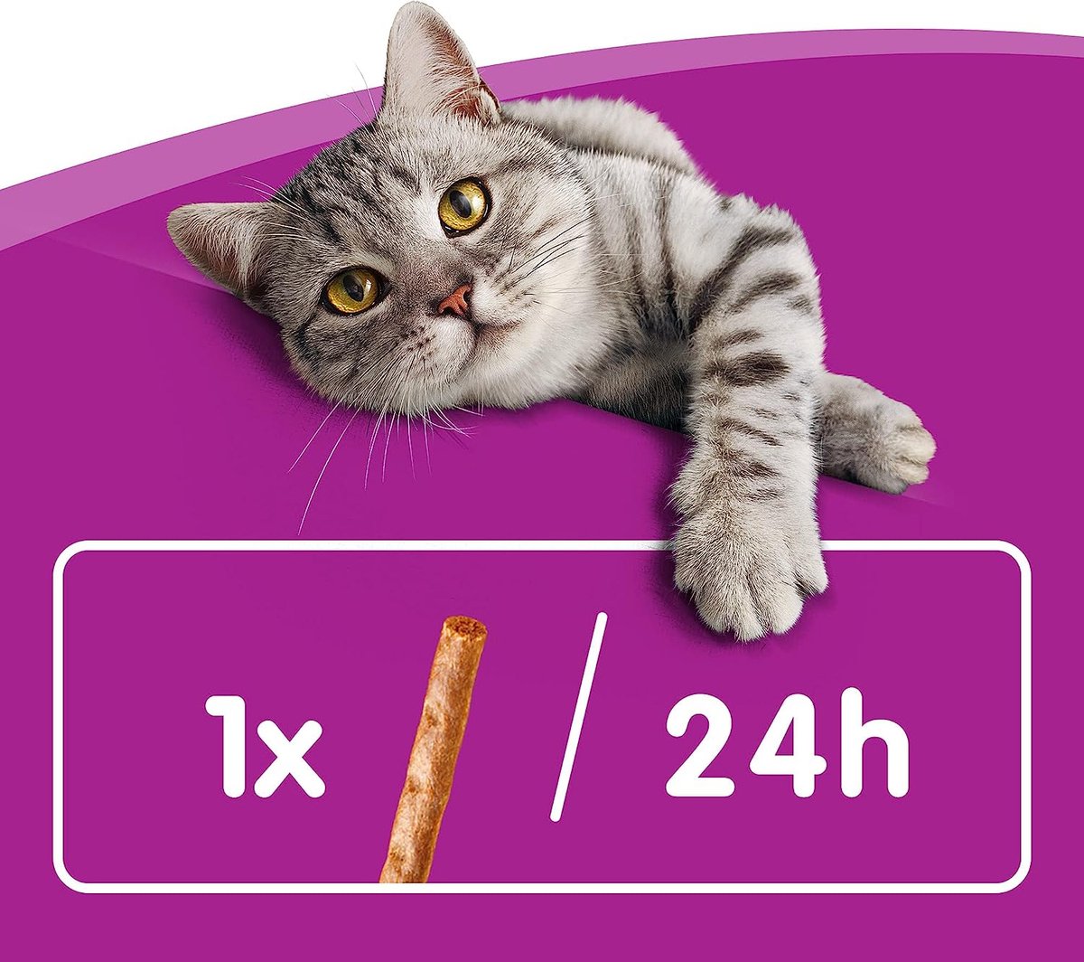 Whiskas Sticks Kattensnack - Zalm - 14 X 6 Stuks
