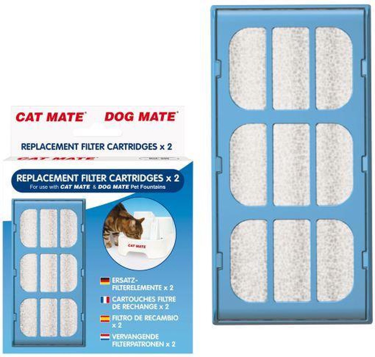 Cat Mate Drinkfonteinfilters - 2 St