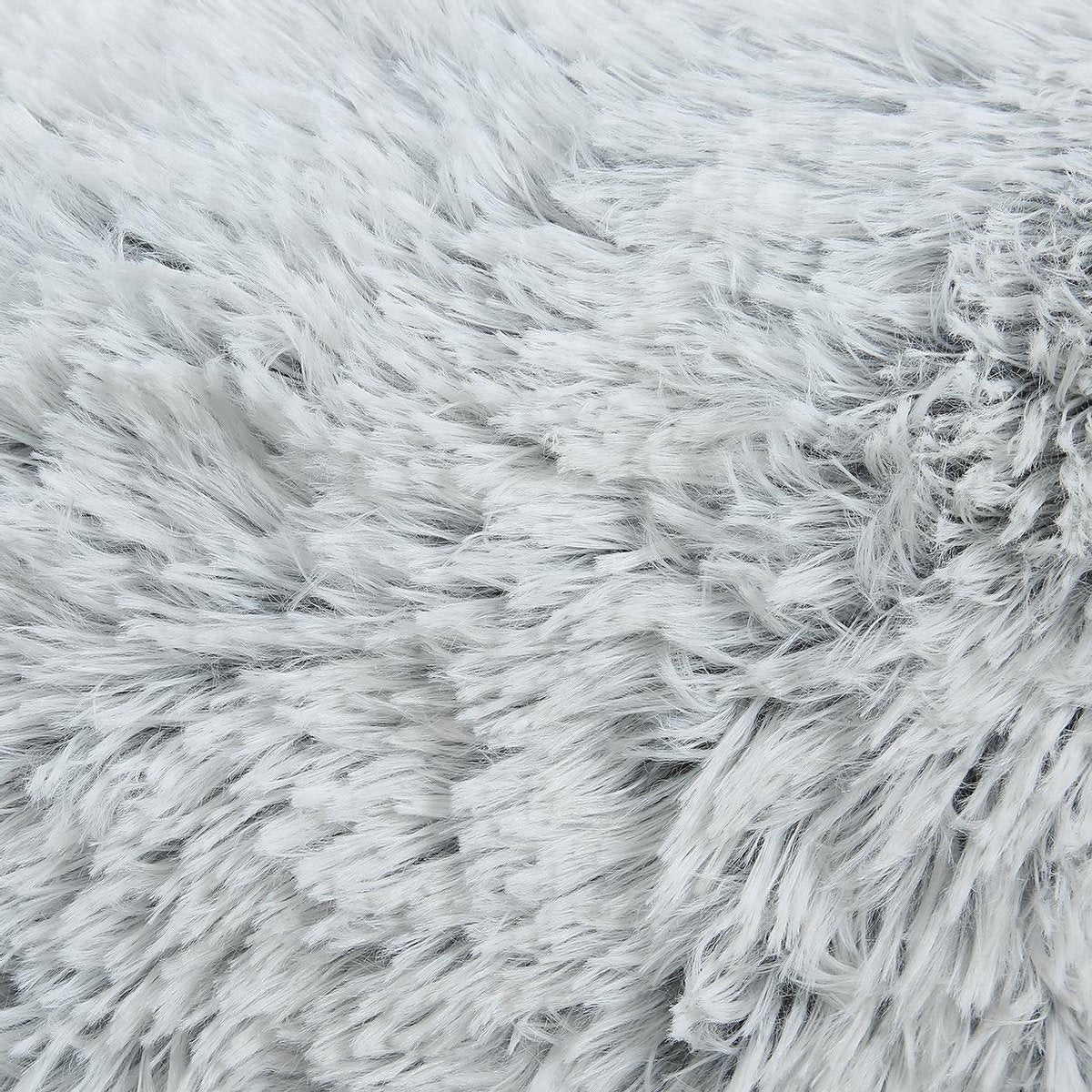 Snoozle Kattenmand - Zacht En Luxe Poezenmand - Kattenmandje Rond - Wasbaar - 60cm - Wolf Grey