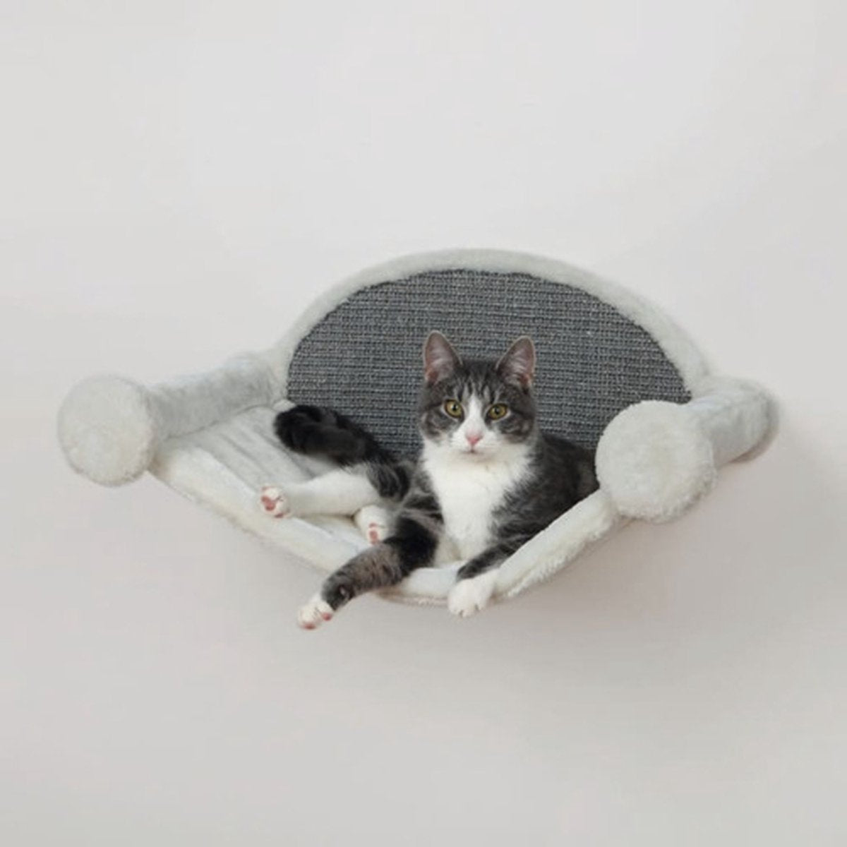 TRIXIE Kattenhangmat 54x28x33 Cm Crèmekleurig En Grijs 49920