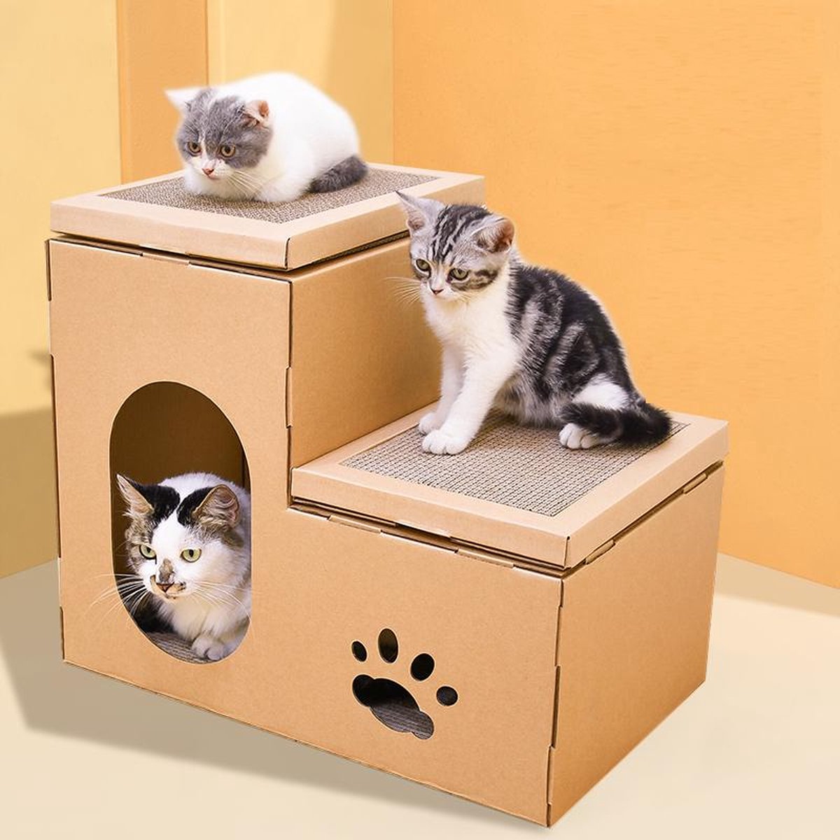 Kattenhuis Krab-speel Huis Voor Poezen En Katten