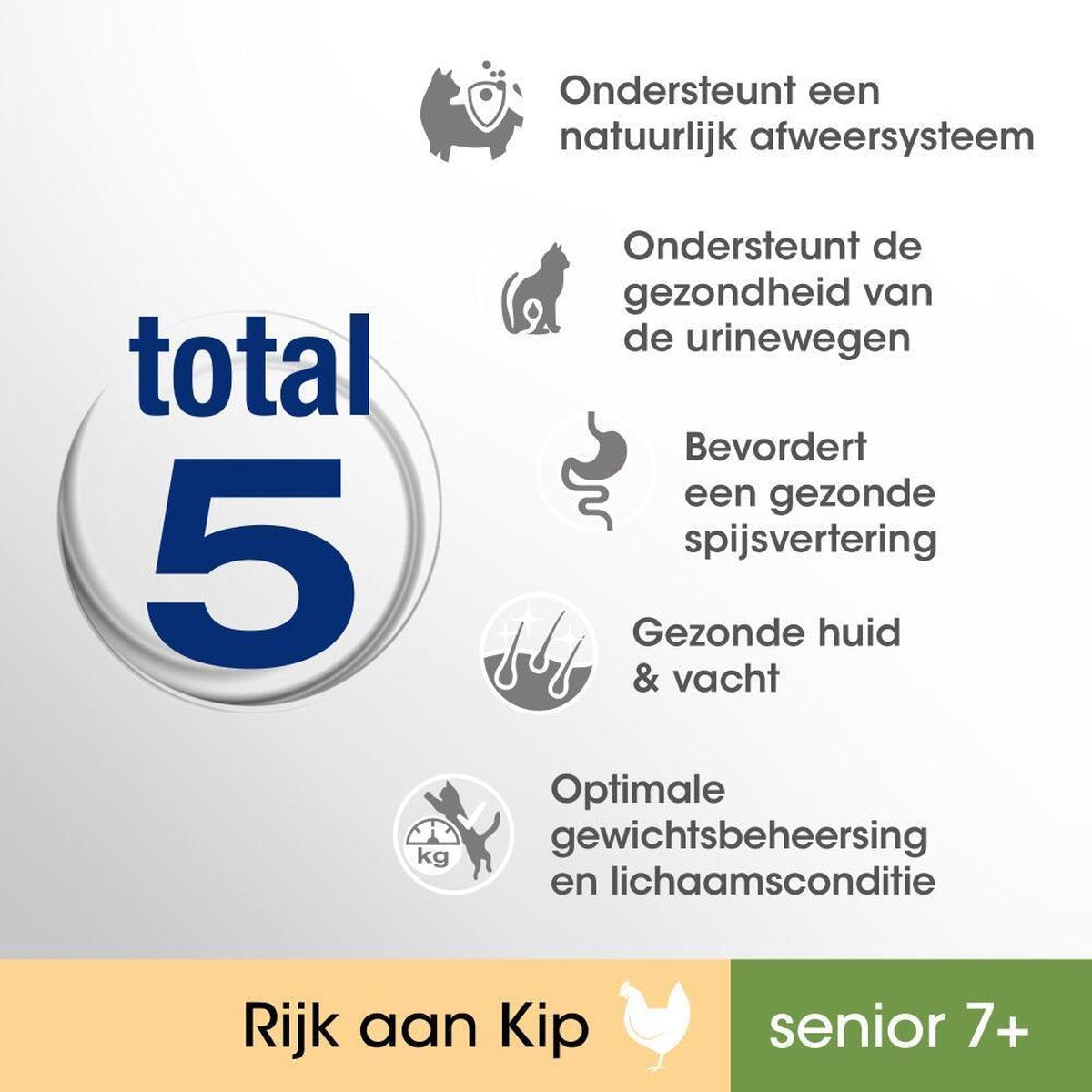 Perfect Fit Senior 7+ Katten Droogvoer - Kip - 4 X 750 Gr