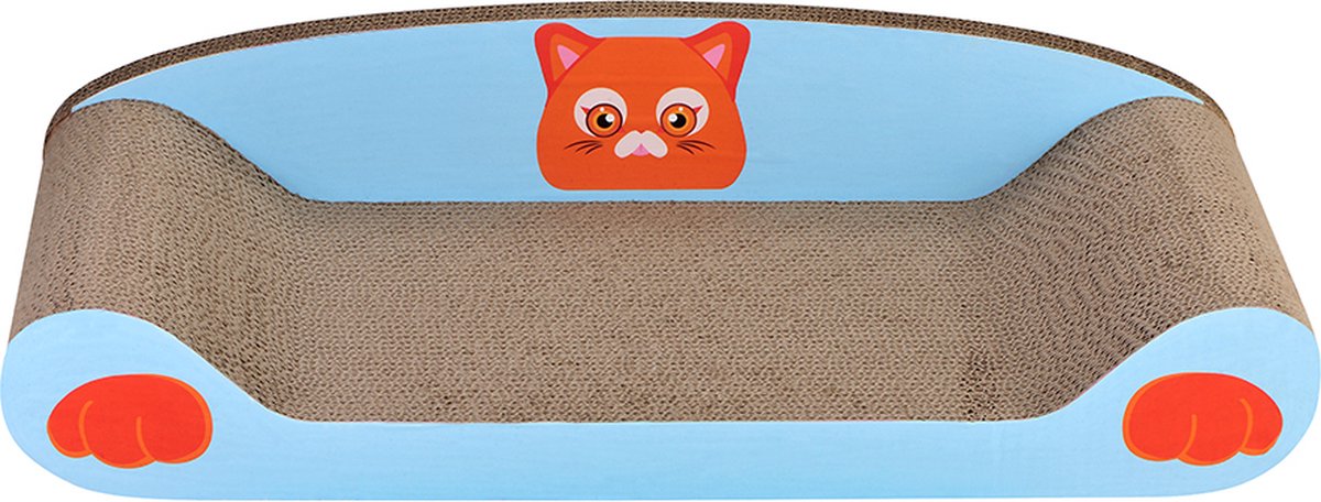 Krabmat Katten - Krabmand - Krabbed - Katten Krabplank - 60 X 27,5 X 13,5 Cm - Kattenspeelgoed