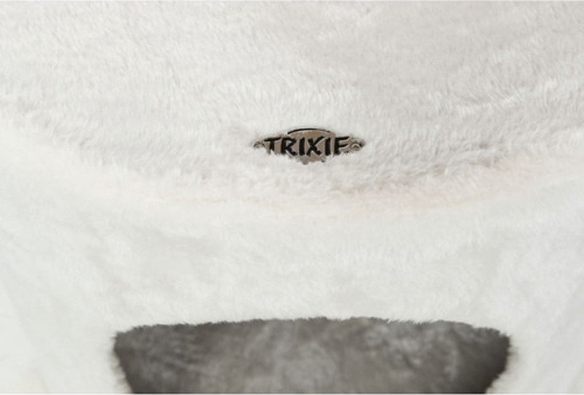TRIXIE Kattenkrabpaal Aurelio 220-250 Cm Wit En Bruin