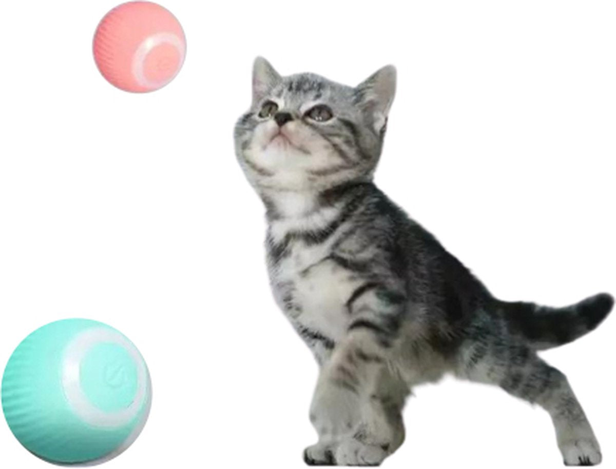 Merkloos EYSS Slimme Bal / Huisdier Speelgoedbal / Kattenspeeltje / Zelfrollende Kattenbal / Smart Rollende Bal / Oplaadbare Speeltje Voor Poesjes /Katten