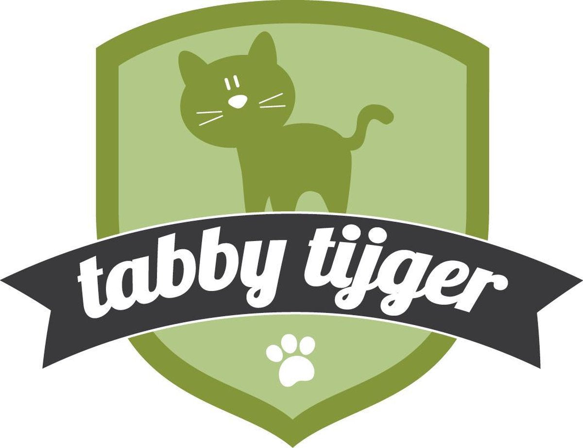 Tabby Tijger Happy After - Kattenspeelgoed - Beloningsspeeltje - Veren