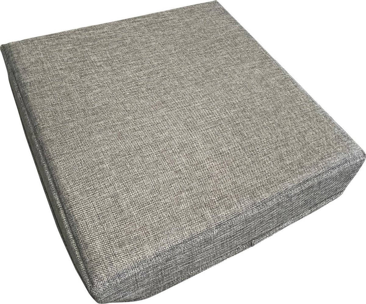 Adori Kattenhuis Met Poef Moon - Kattenmand - 36.5x36.5x36.5 Cm Grijs