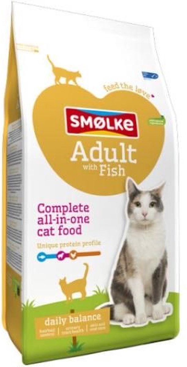 Smolke Adult Fish & Rice 4 Kg - Kat