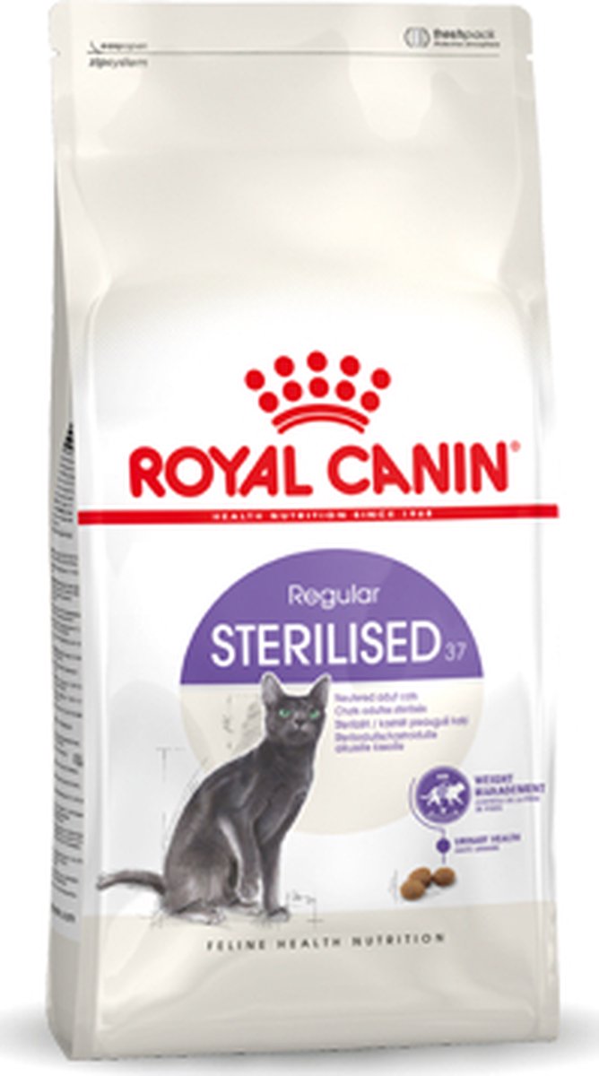 Royal Canin Sterilised 37 - Kattenvoer - 4 Kg
