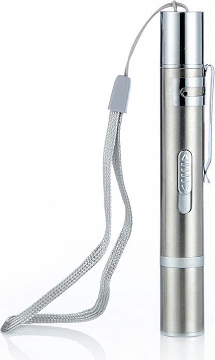 USB Laserpen-7 In 1- Kattenspeelgoed-rode Laser- Fluwelen Opbergzakje- LED- UV Licht- USB Oplaadbaar- Laserlampje- Nieuw Model 2020