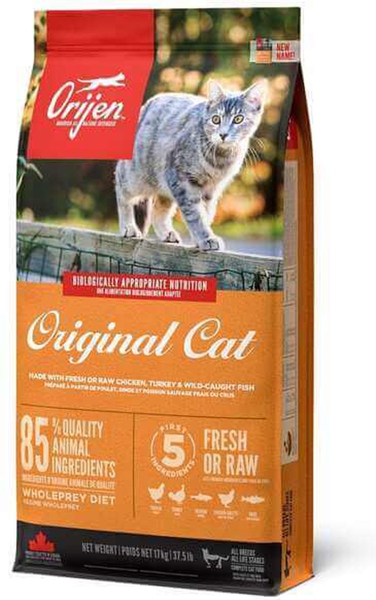 Orijen WHOLE PREY Cat & Kitten 17 Kg