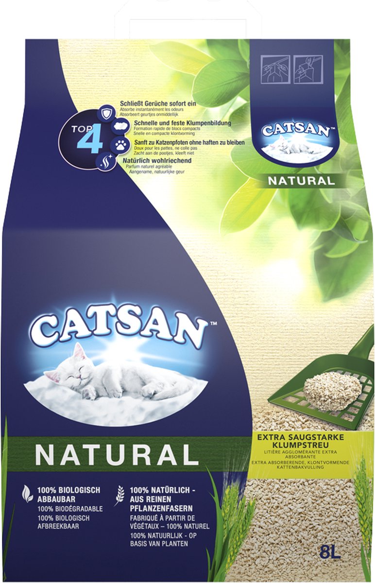 Catsan Natural Kattenbakvulling - 8 L