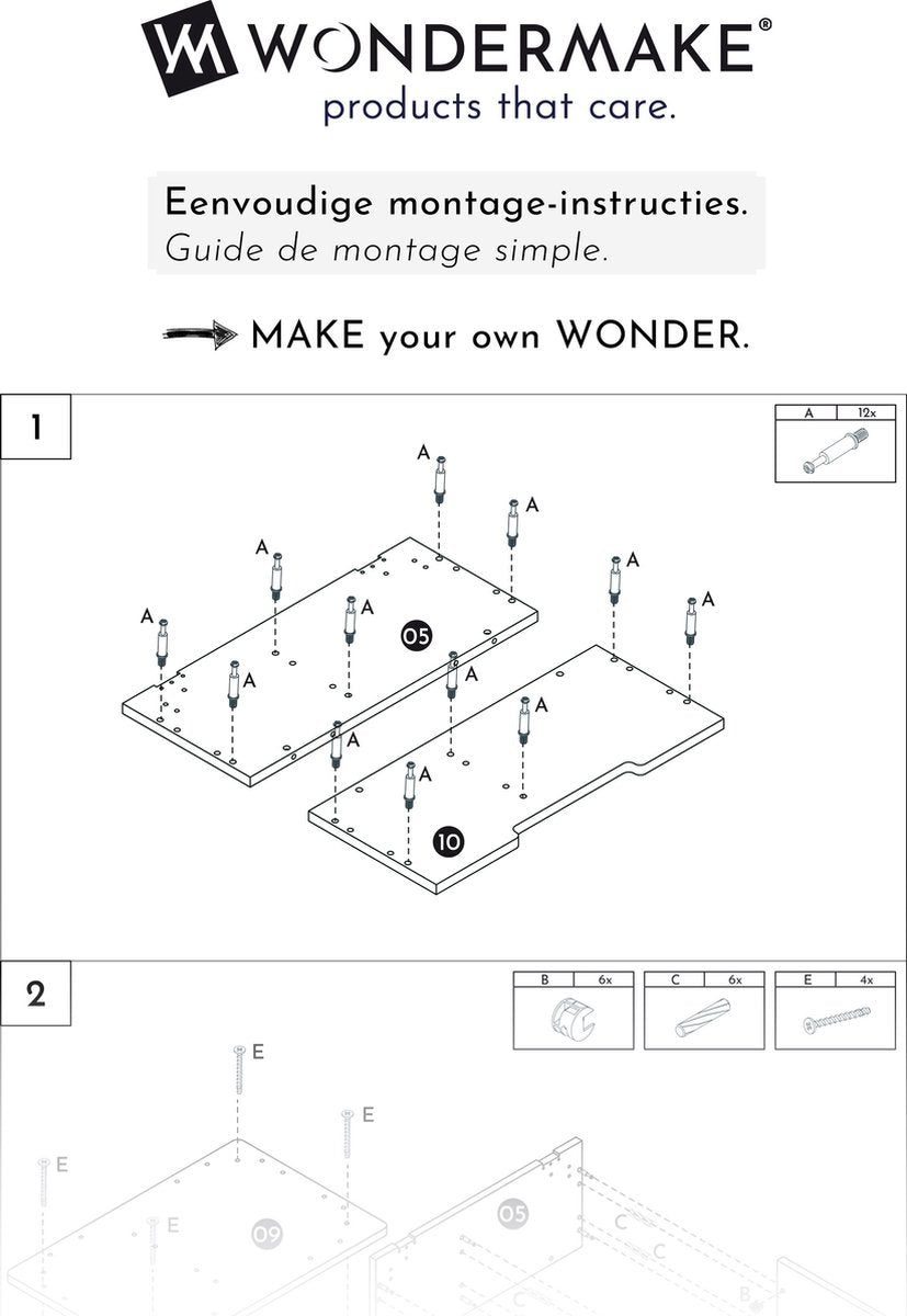 WONDERMAKE® Grote Kattenkast Houten Voor Kattenbak-box Kattentoilet, XL-kattenbak Dressoir Kastje, Designer Kattenhuis Met Kattenhol Kattenmand, Kasten Kast Voor Badkamer, 73,5 X 51,5 X 57 Cm, Wit