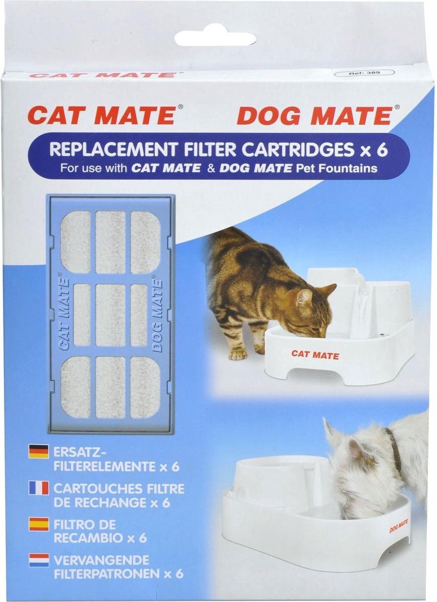 CAT MATE Drinkfontein Filterpatronen Multi Pack - 6 St.