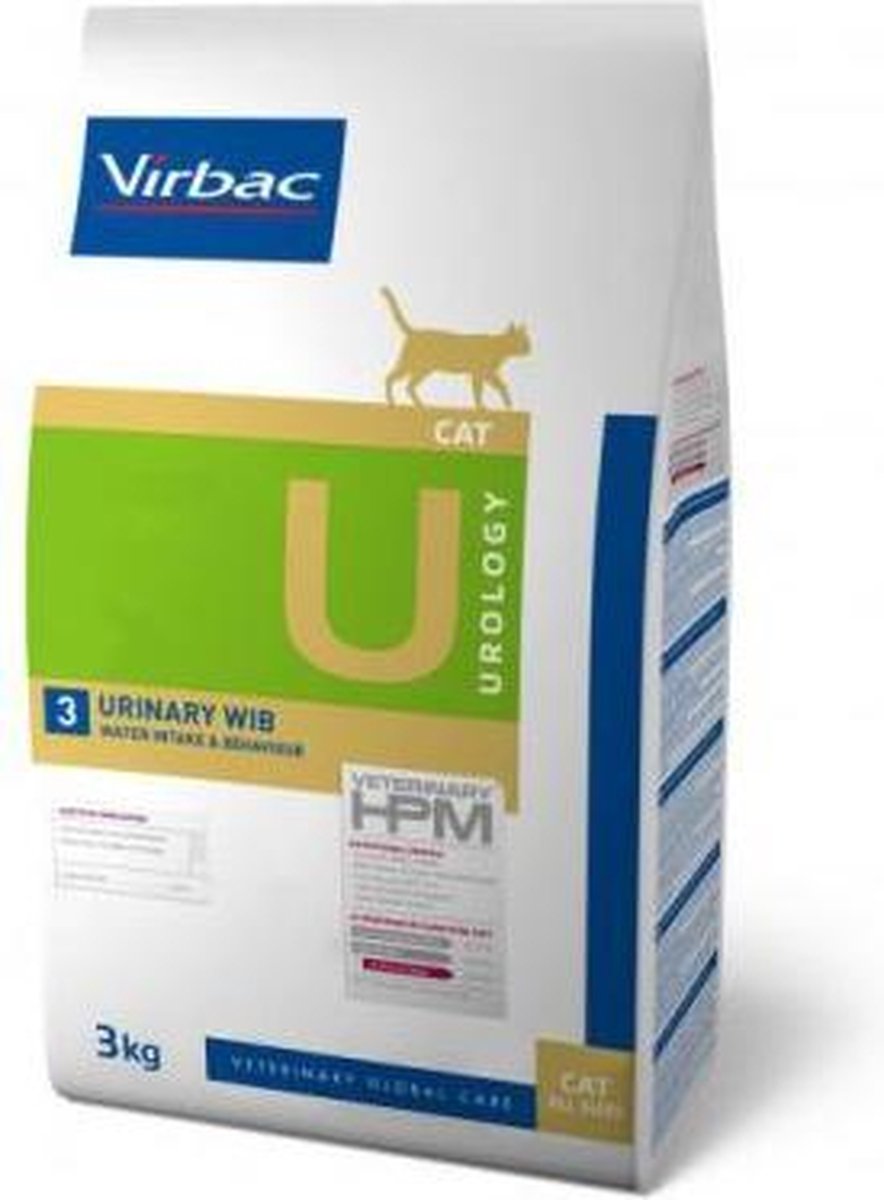 VIRBAC HPM Feline Urology Urinary WIB U3 3KG