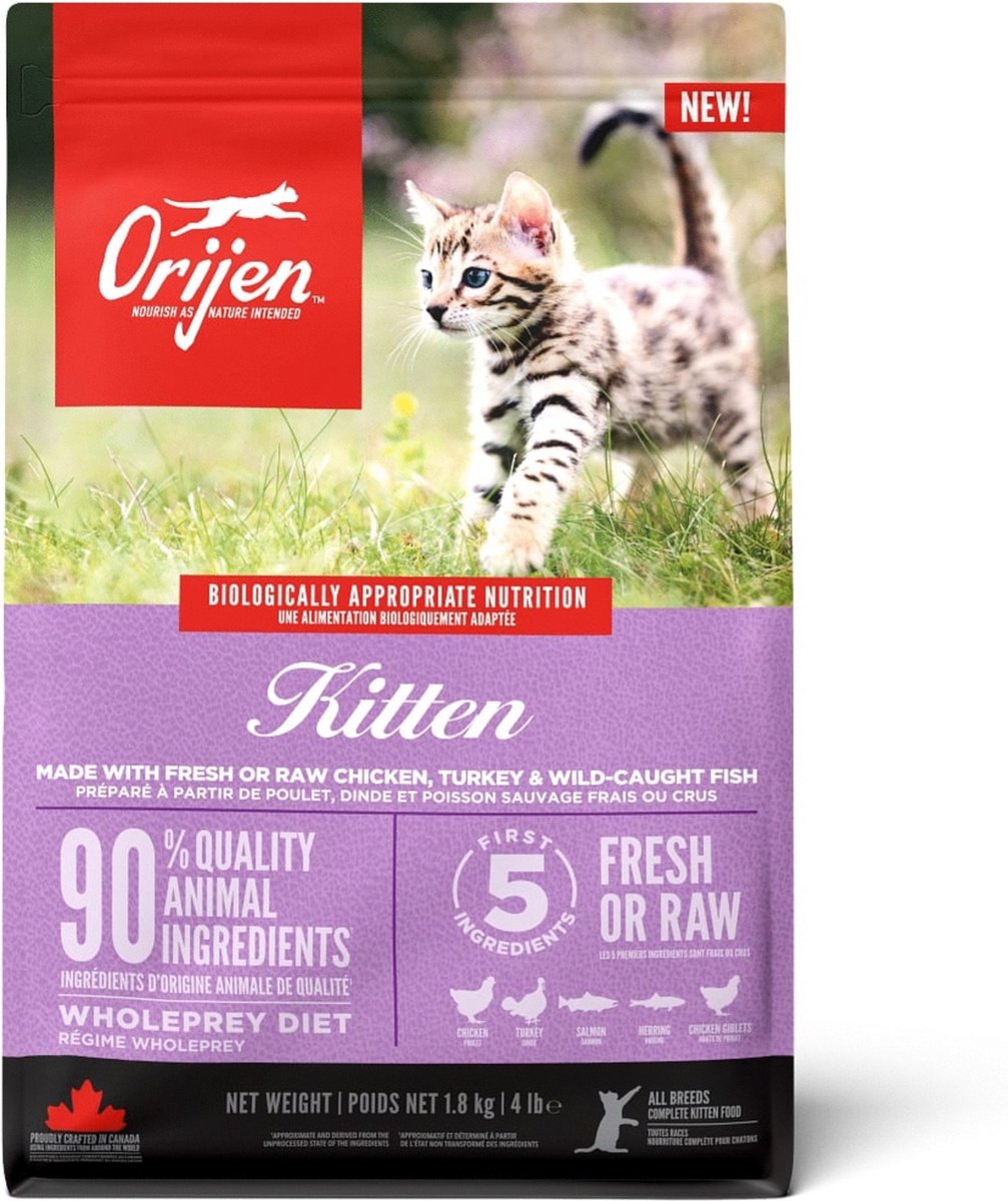  Orijen Kattenvoer Whole Prey Kitten 1,8 Kg