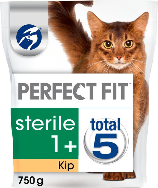  Perfect Fit Sterile Adult 1+ Katten Droogvoer - Kip - 4 X 750 Gr