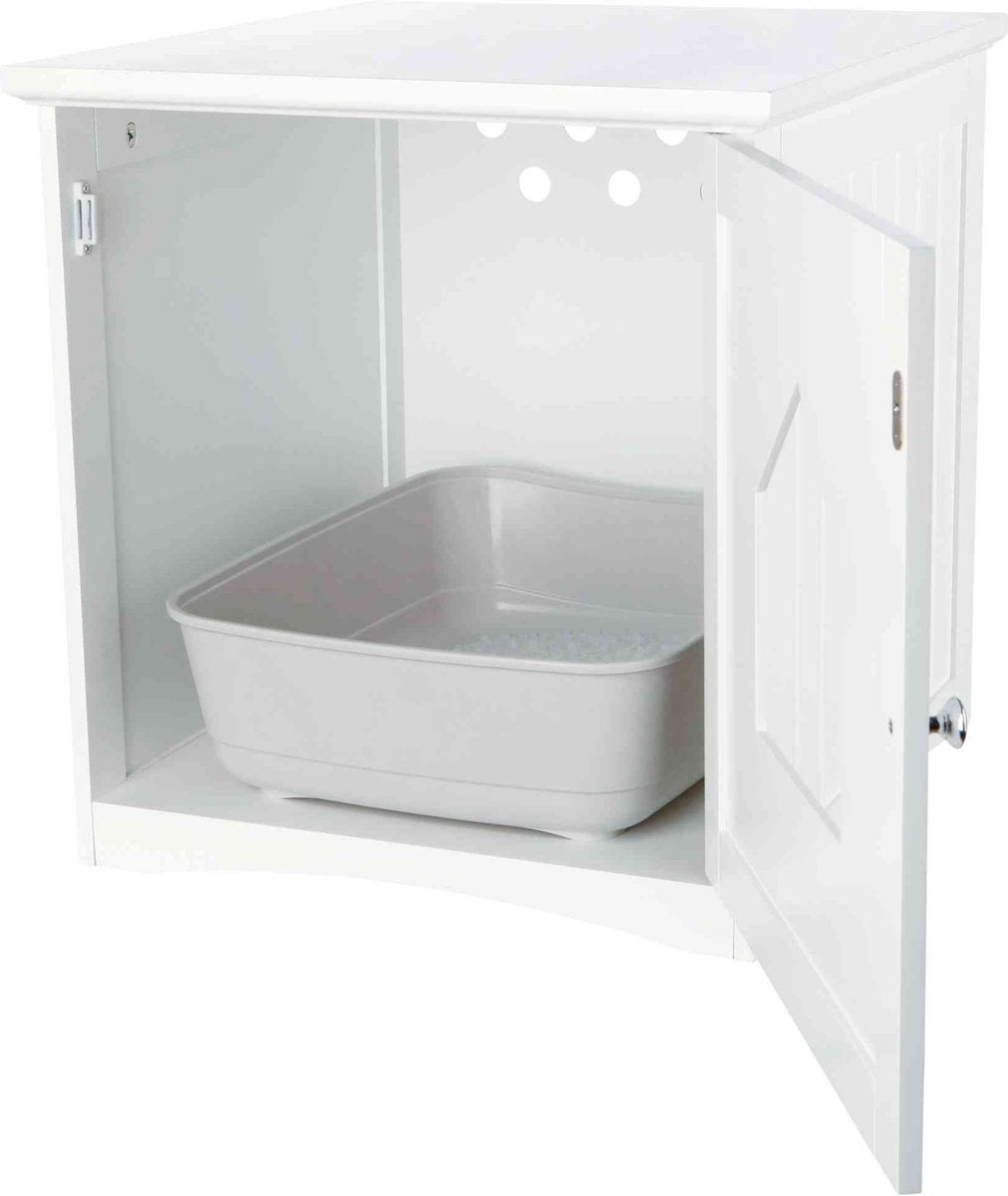  Trixie Kattenmand Huis Wit - 51X49X51 CM