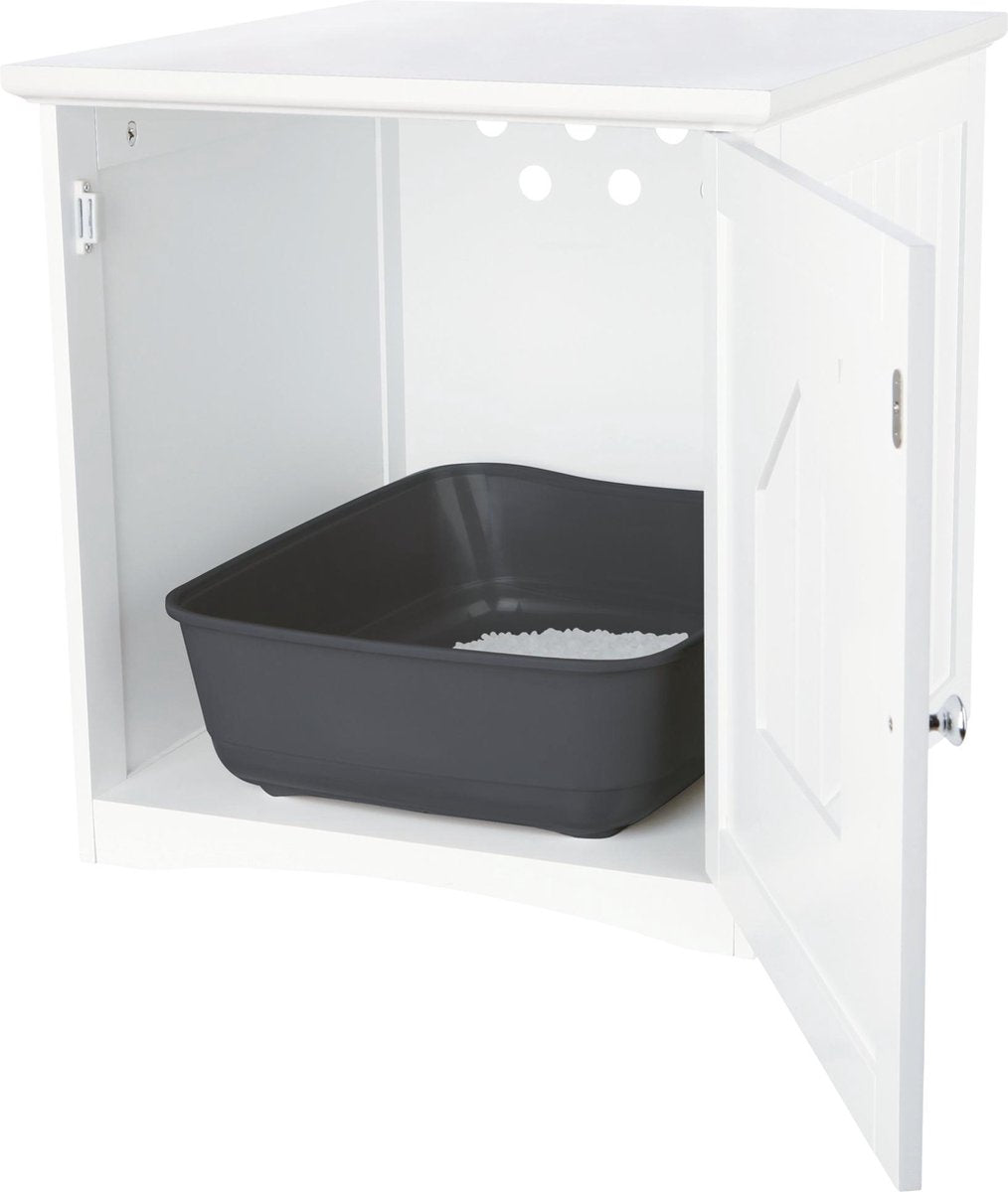  Trixie Kattenmand Huis Wit - 51X49X51 CM