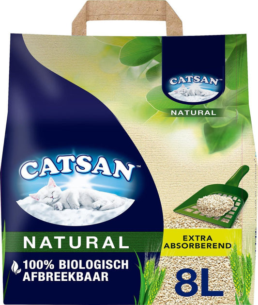  Catsan Natural Kattenbakvulling - 8 L