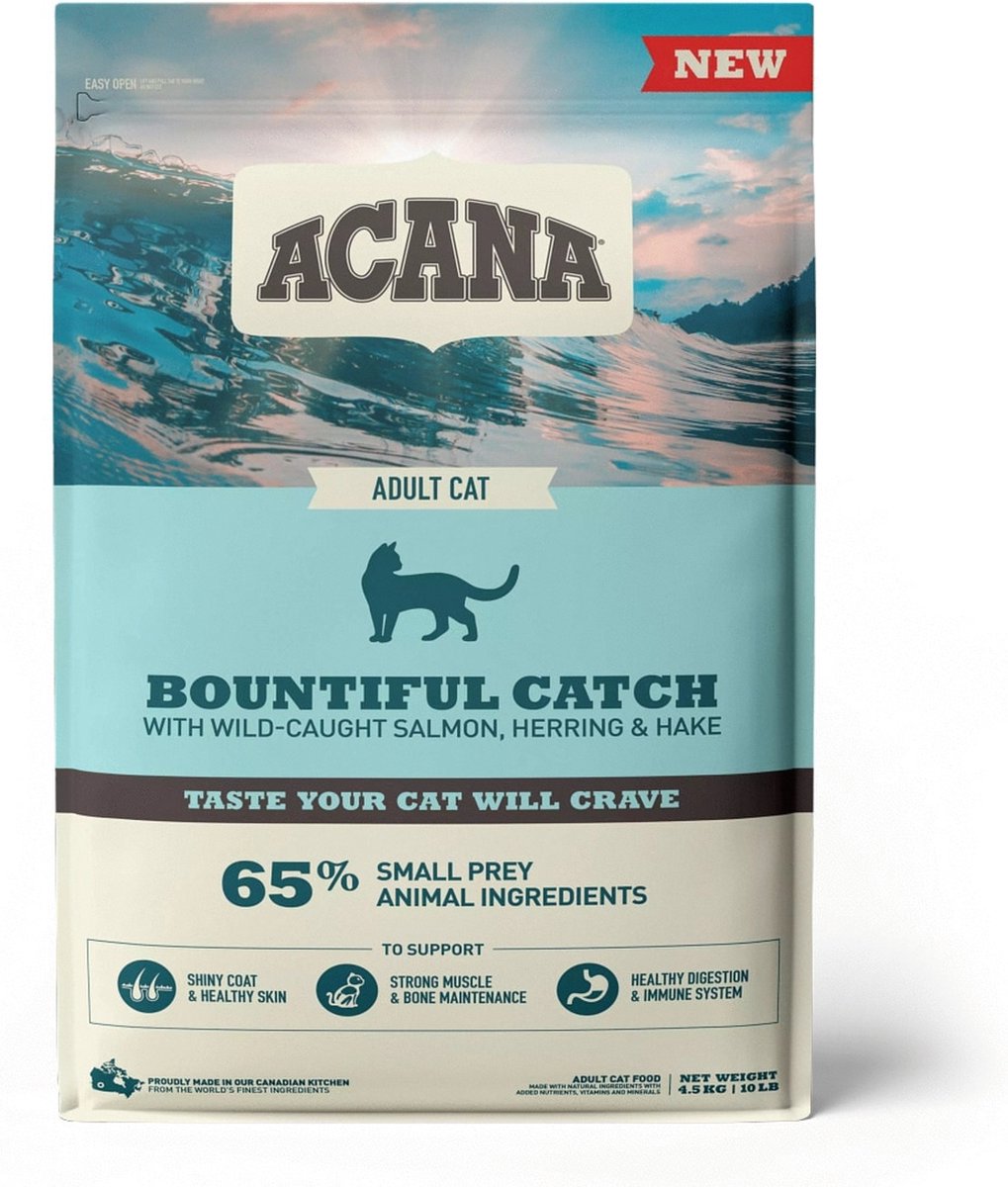  Acana Cat Bountiful Catch 4,5 Kg - Kat
