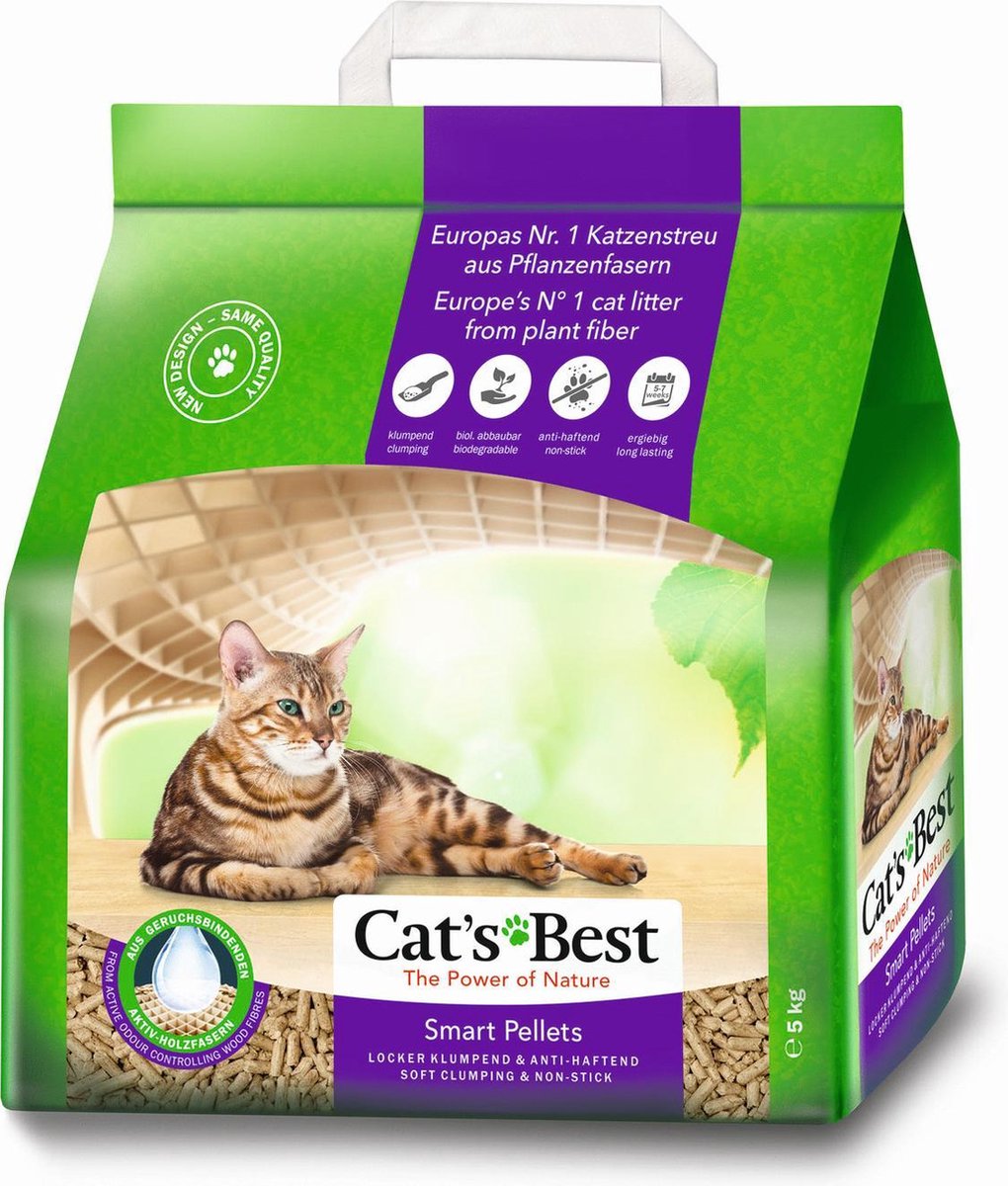  Cat's Best Smart Pallets - Kattenbakvulling - 10 L