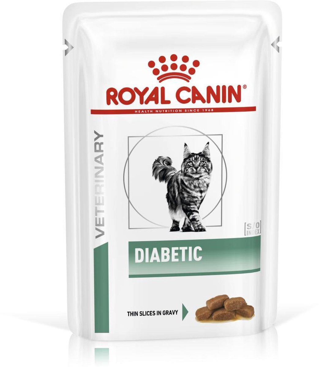  Royal Canin Diabetic Kat Natvoer 12x85 G