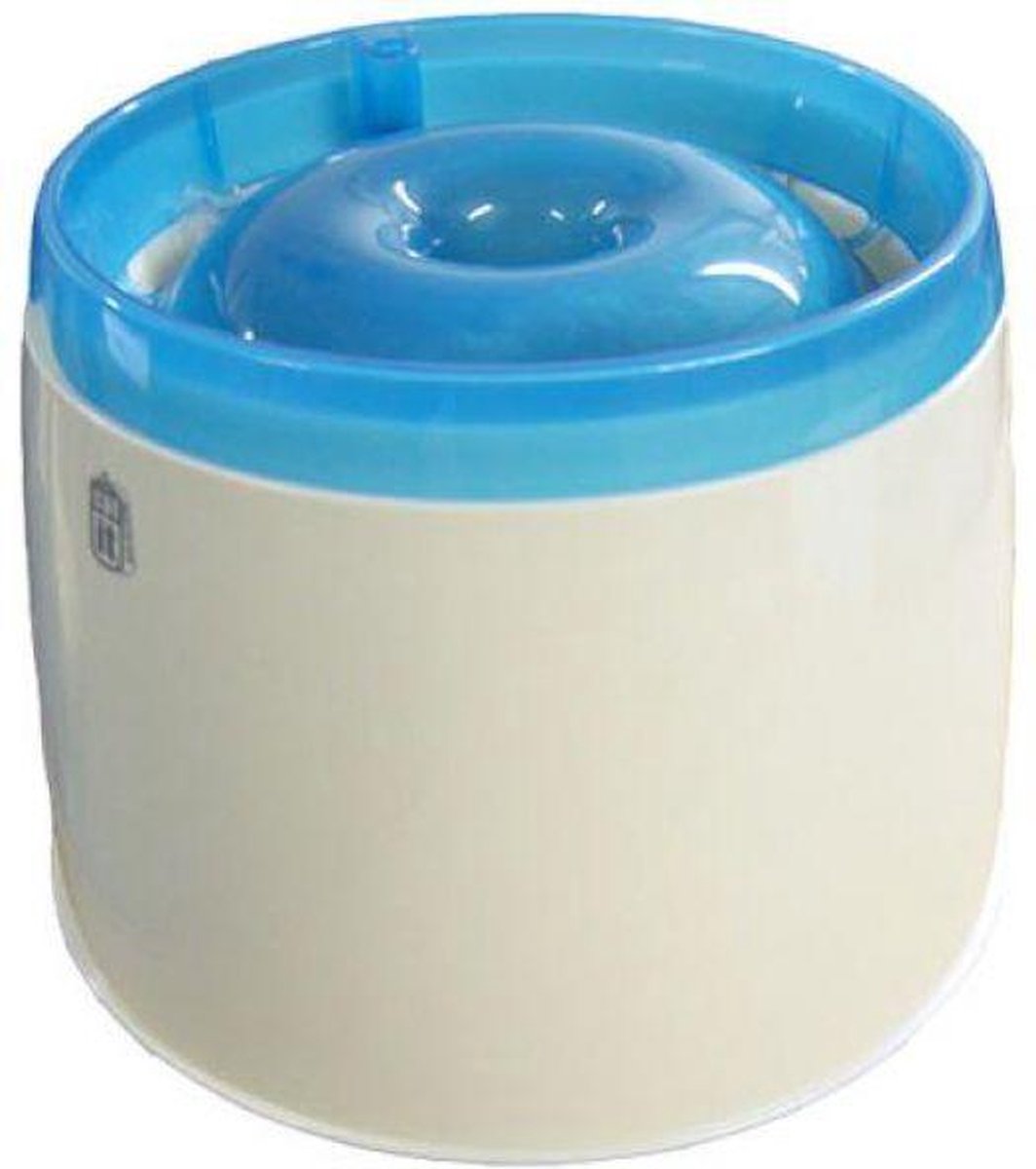  Catit Fresh And Clear - Drinkfontein Kat - Blauw /Wit - 2 L