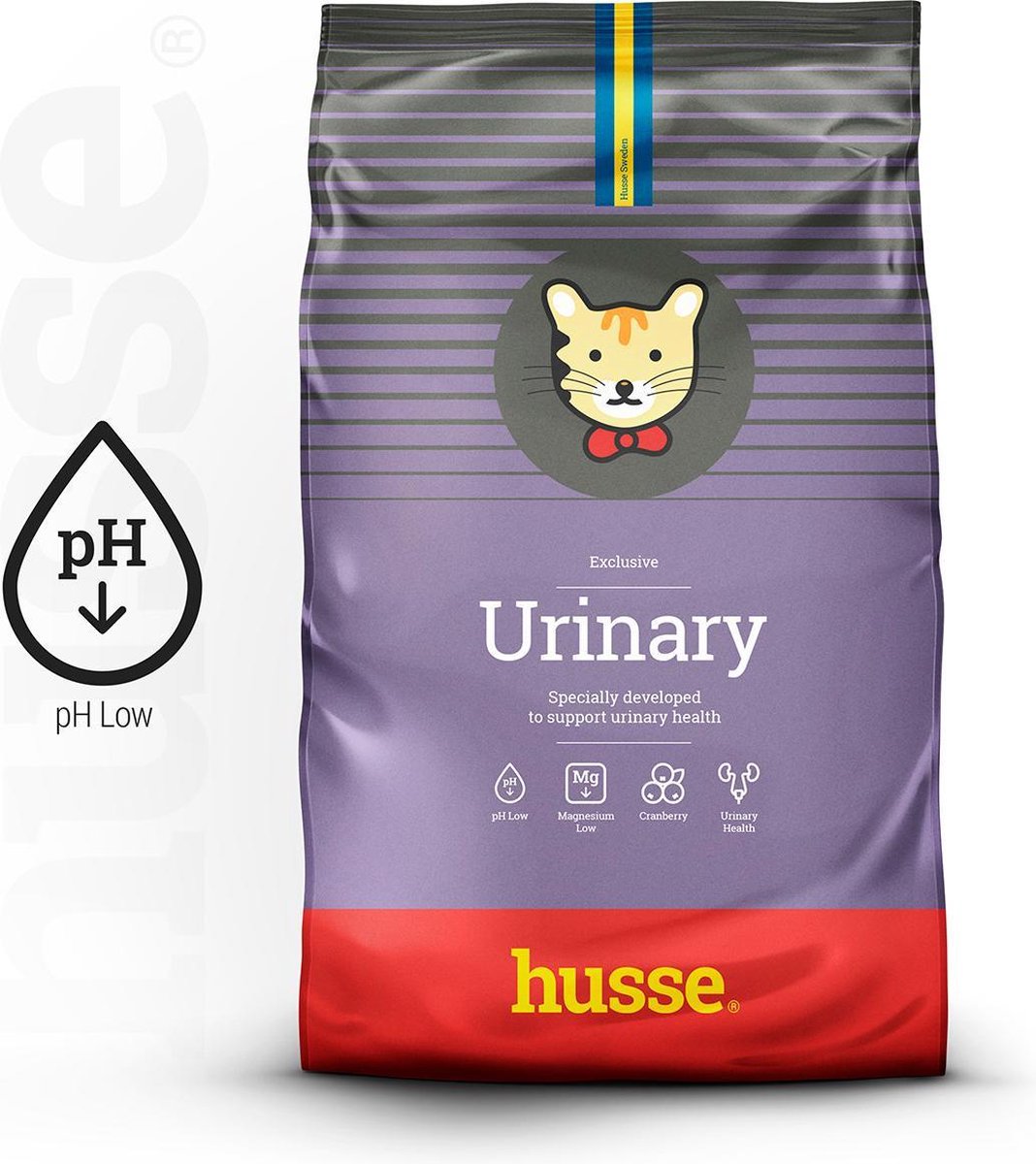  Husse Katt Urinary - Kattenvoer Blaasgruis - 7 Kg