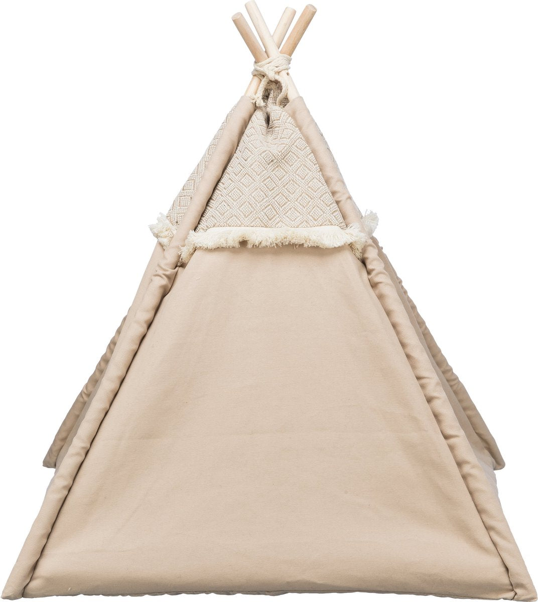  Trixie Kattenmand Tipi Boho Beige - 55X55X65 CM