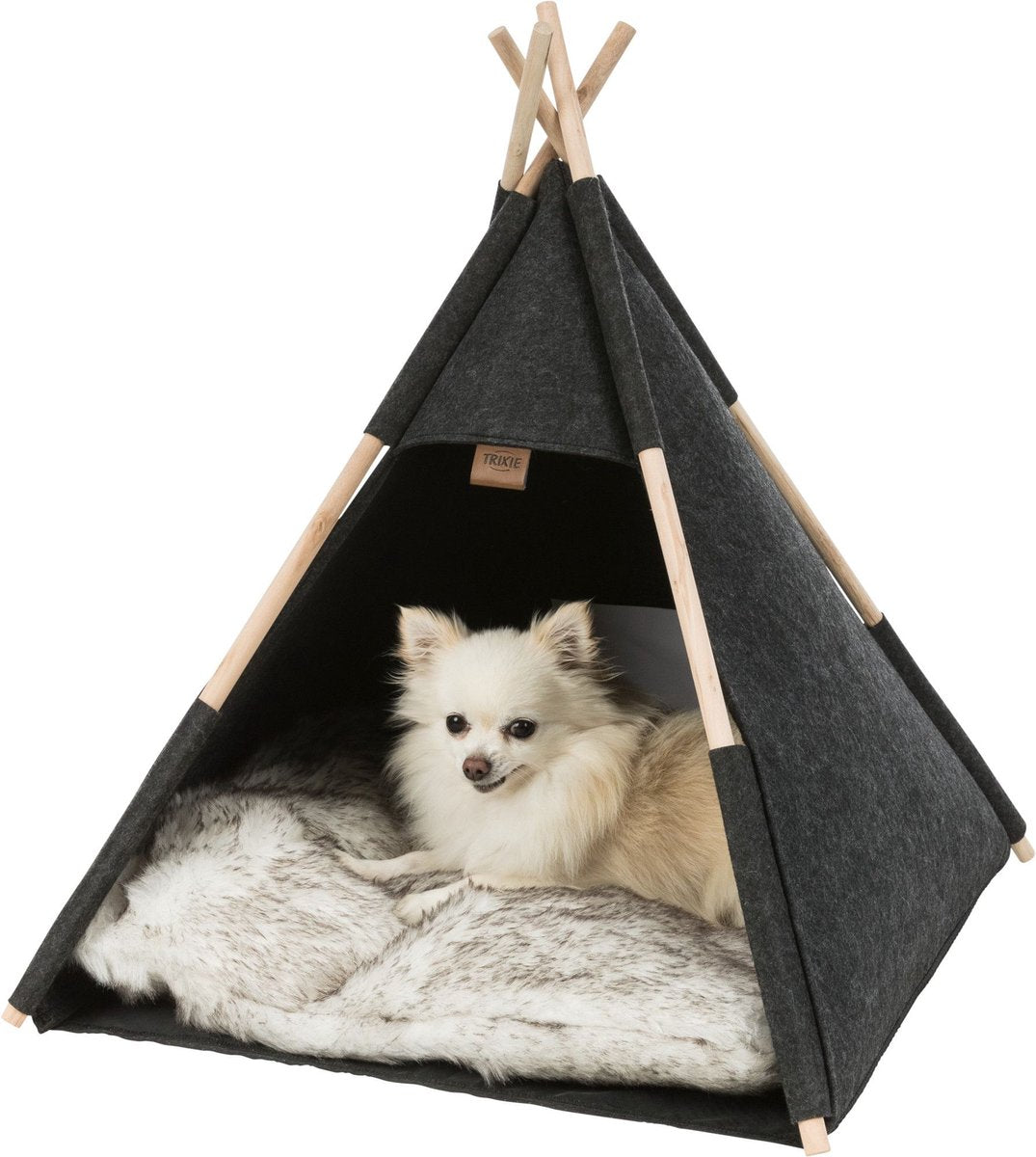 TRIXIE Huisdierengrot Tipi 55x65x55 Cm Vilt