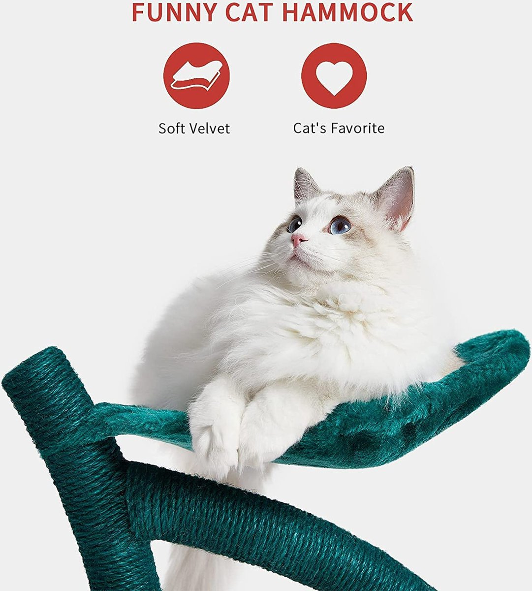  VETRESKA Kersenkrabpaal Katten - Met Hangmat