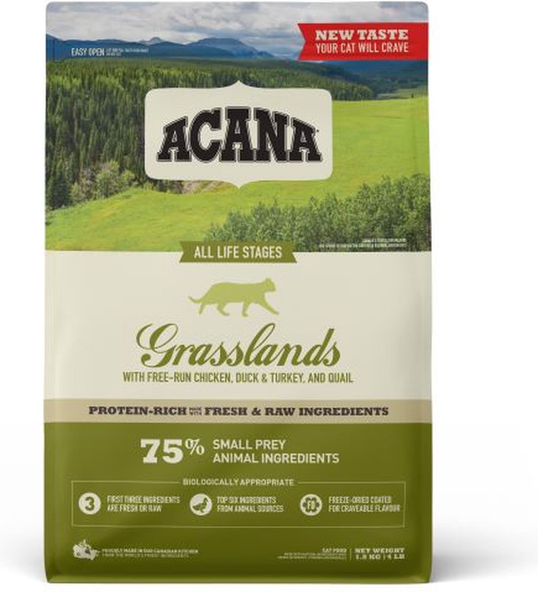  Acana Cat Grasslands 4,5 Kg - Kat