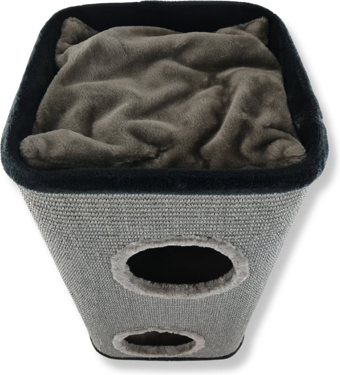  Topmast Krabton Cattower - Grijs - Maat L - 76 Cm - Krabpaal - Krabton Voor Katten