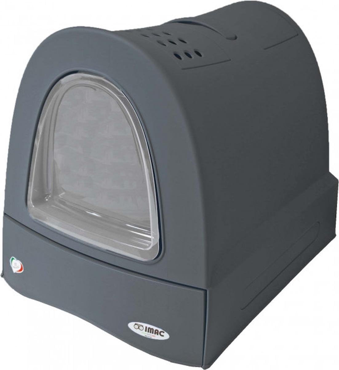  Imac Zuma - Met Schuiflade - Zwart - Kattenbak - 56 X 40 X 42,5 Cm