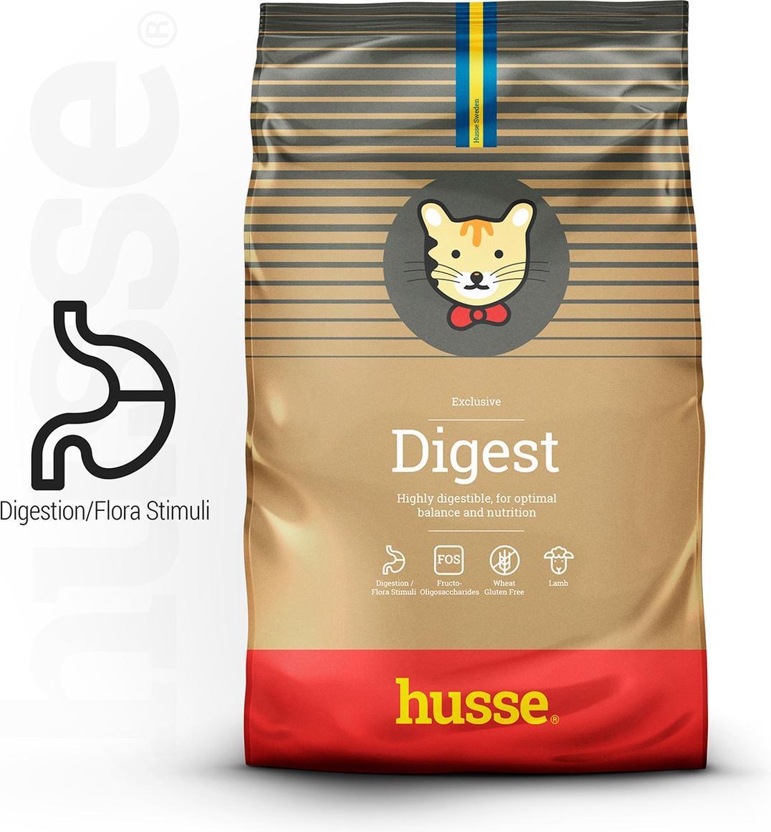  Husse Exclusive Lam &amp; Rijst - Kattenvoer - 7 Kg