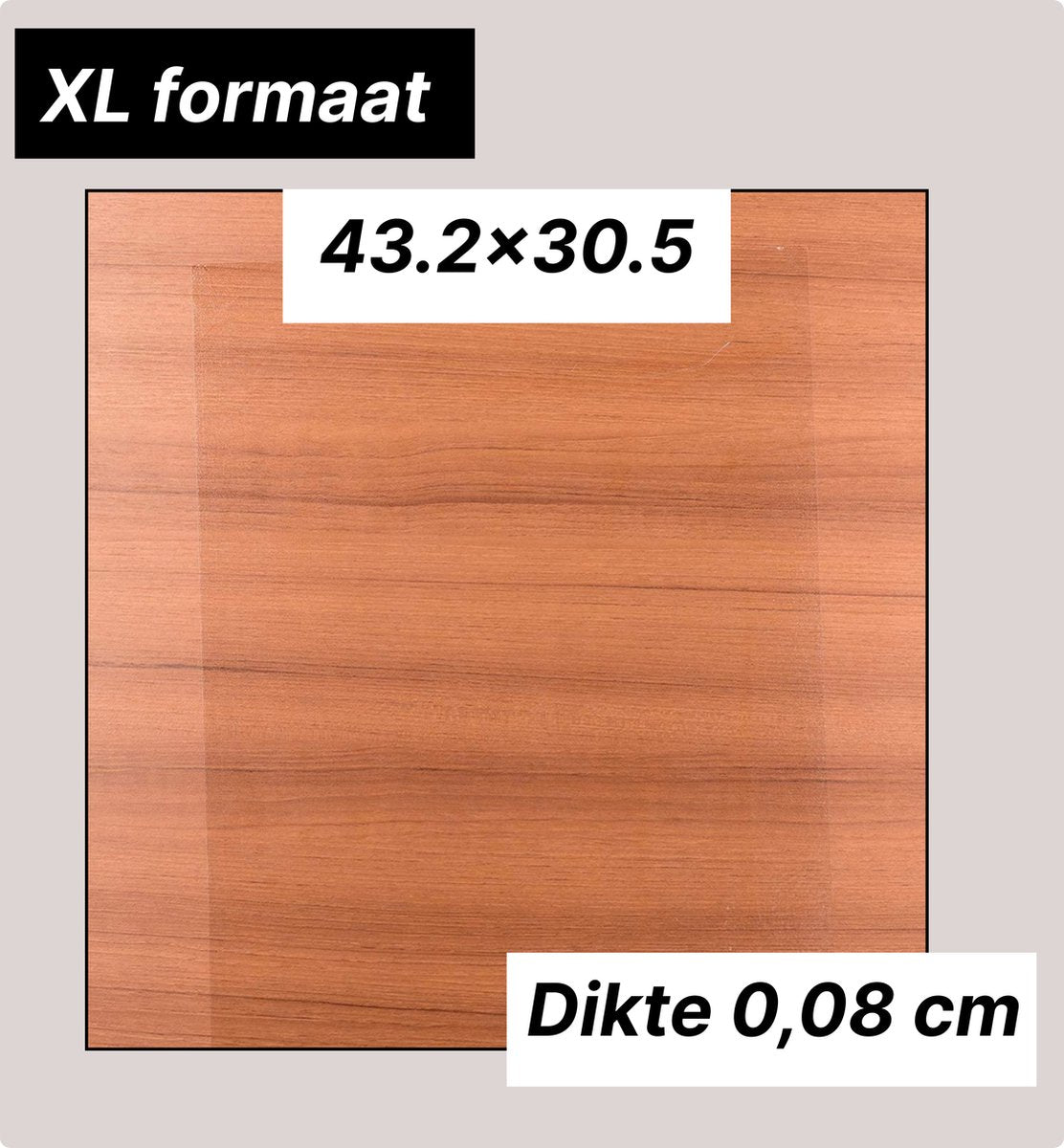  SHATY® Anti Krab Katten - Katten Anti Krab - 8 XL Vellen - Meubelbescherming - Bankbescherming - Krabpaal - Krabplank - Anti Scratch - Tegen Krabben - Plakzijde - Geen Punaises Nodig -Transparant - 43.2 X 30.5 Cm - Incl GRATIS Katten Kam