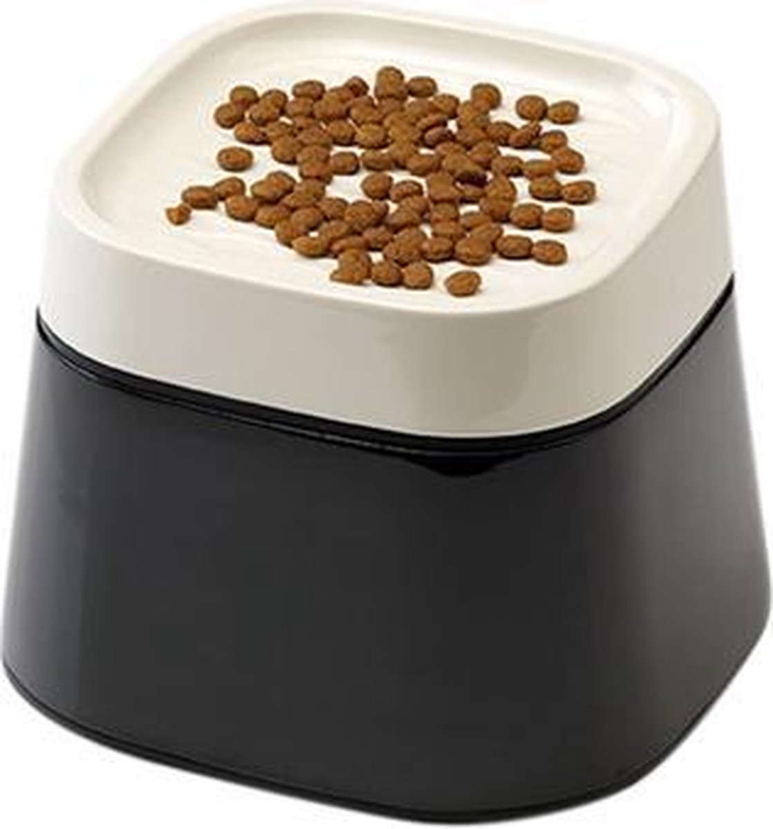  Savic Ergo Cube Voerbak Creme / Zwart 22x22x16 Cm