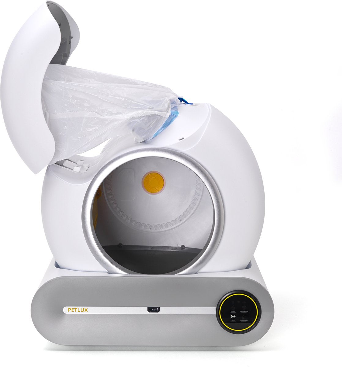 Merkloos Petlux® Zelfreinigende Automatische Kattenbak Met App En LED-Touch