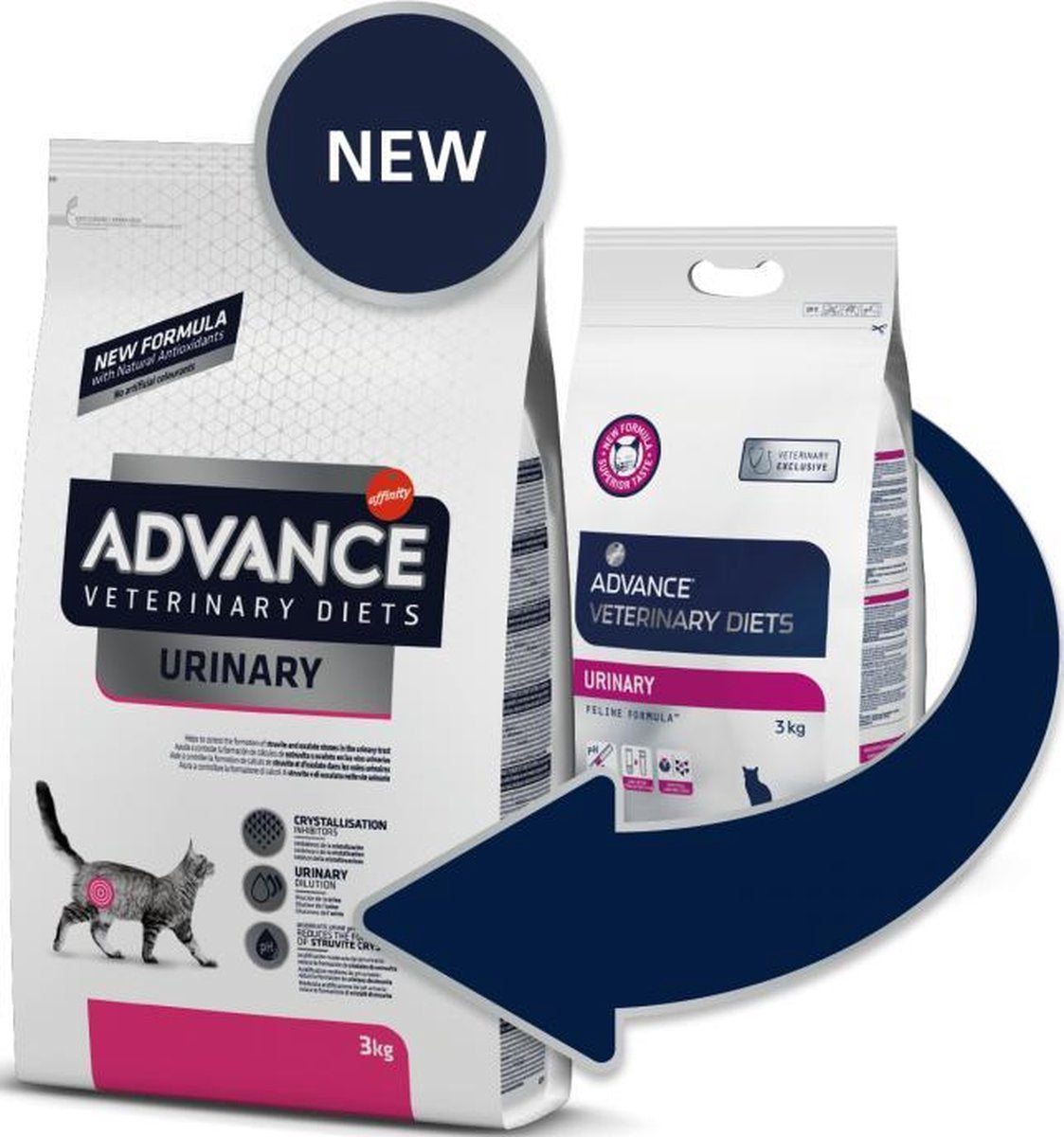  Advance Kat Veterinary Diet Urinary Care - Kattenvoer - 3 Kg - Blaasgruis