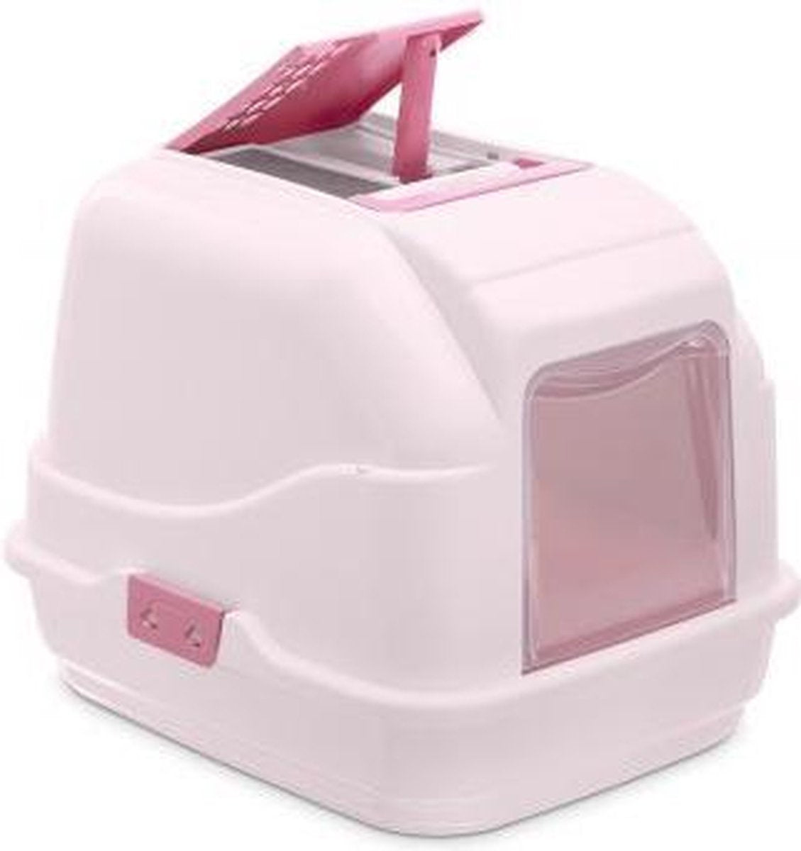  Imac Easy Cat - Roze - Kattenbak - 40,5 X 50 X 41 Cm