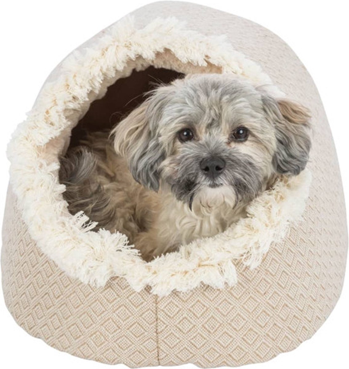  Trixie Kattenmand Iglo Boho Beige - 35X41X26 CM