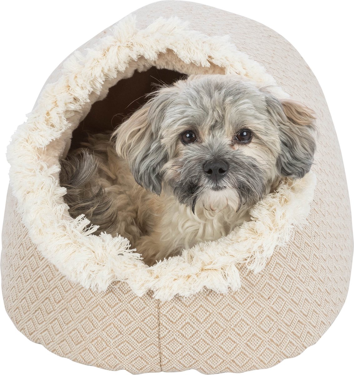  Trixie Kattenmand Iglo Boho Beige - 35X41X26 CM