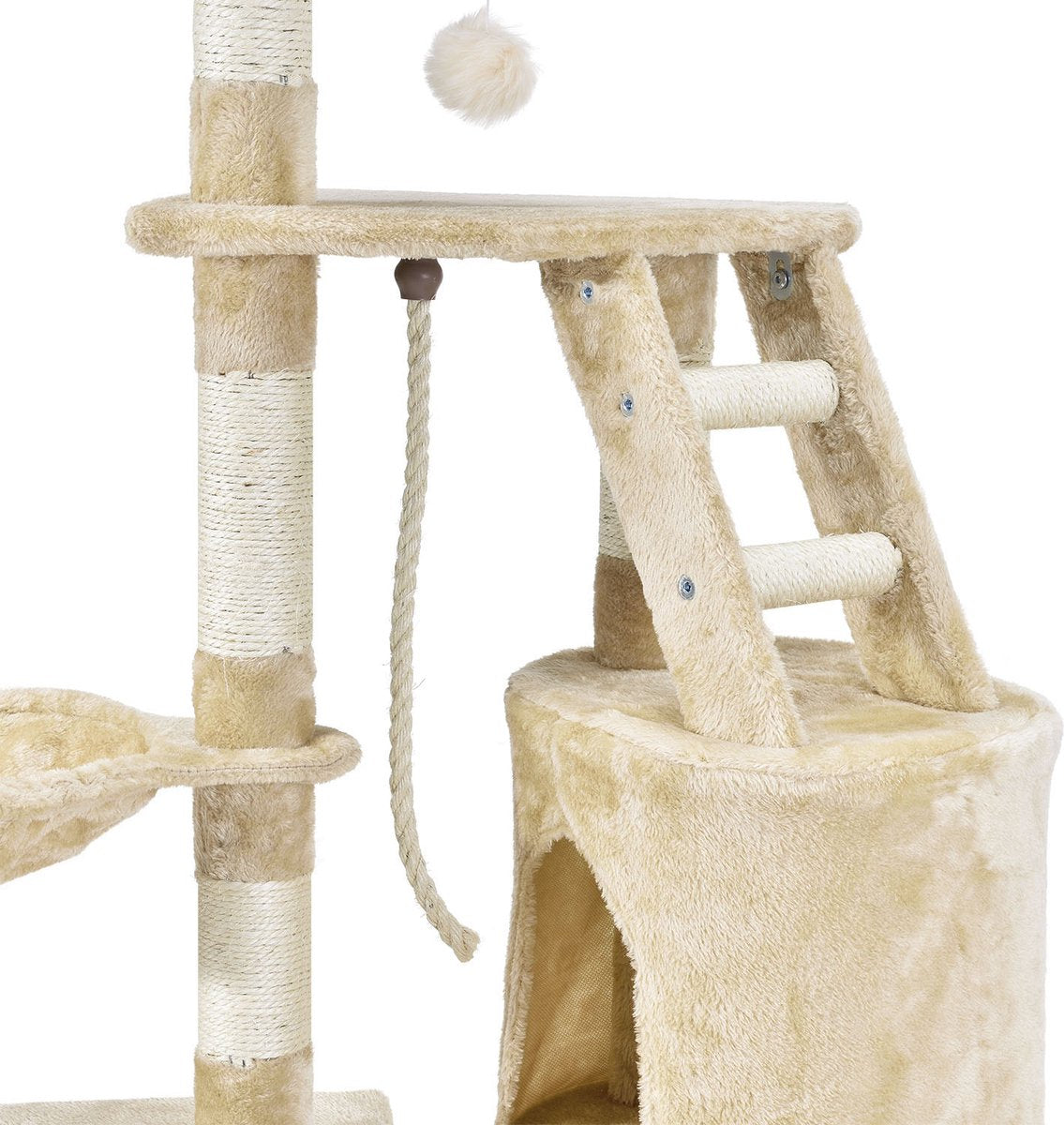 Merkloos Katten Krabpaal - Buffy - Beige