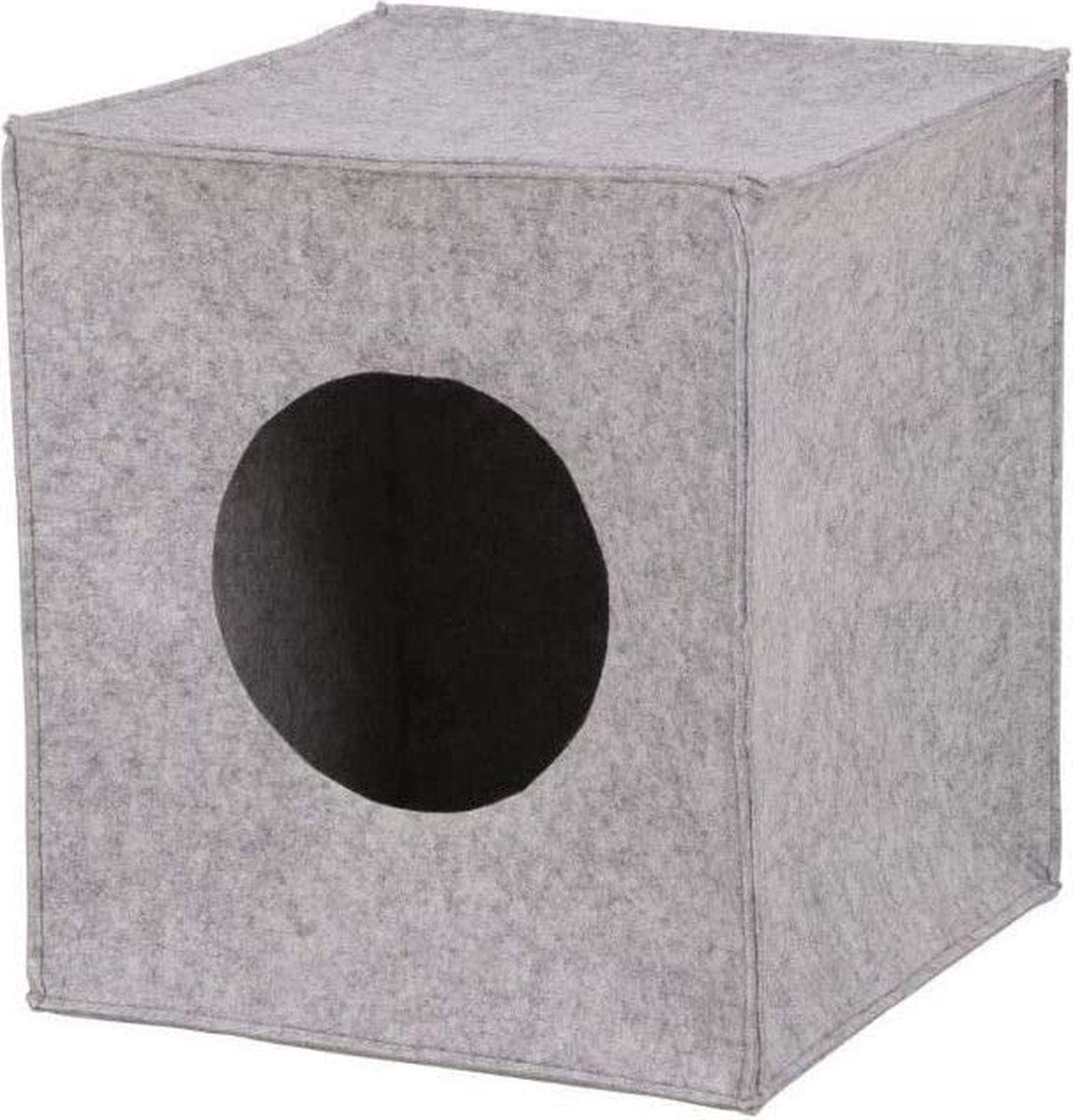  Trixie Kattenmand Iglo Anton Grijs - 33X33X37 CM