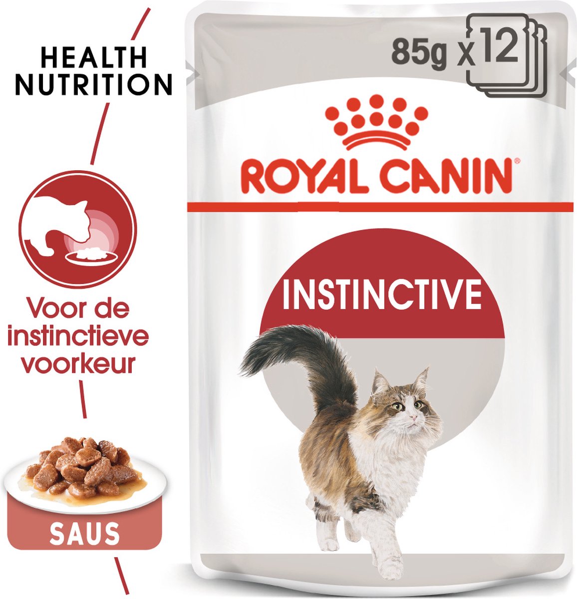  Royal Canin Instinctive - Kattenvoer - 12 X 85 G