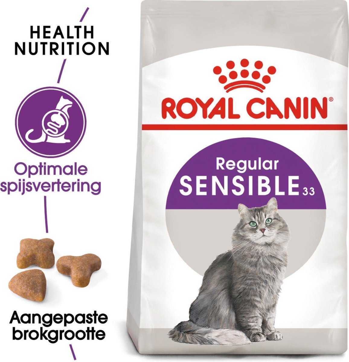  Royal Canin Sensible 33 - Kattenvoer - 4 Kg