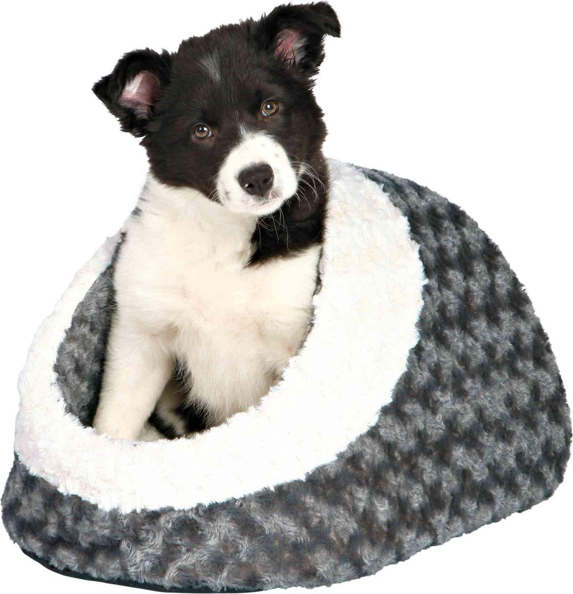  Trixie Kattenmand Iglo Kaline Grijs / Creme - 41X35X26 CM