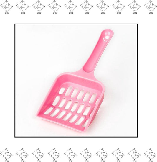 Merkloos EPIN | Kattenbak Schepje | Poep Schep | 20 CM | Roze